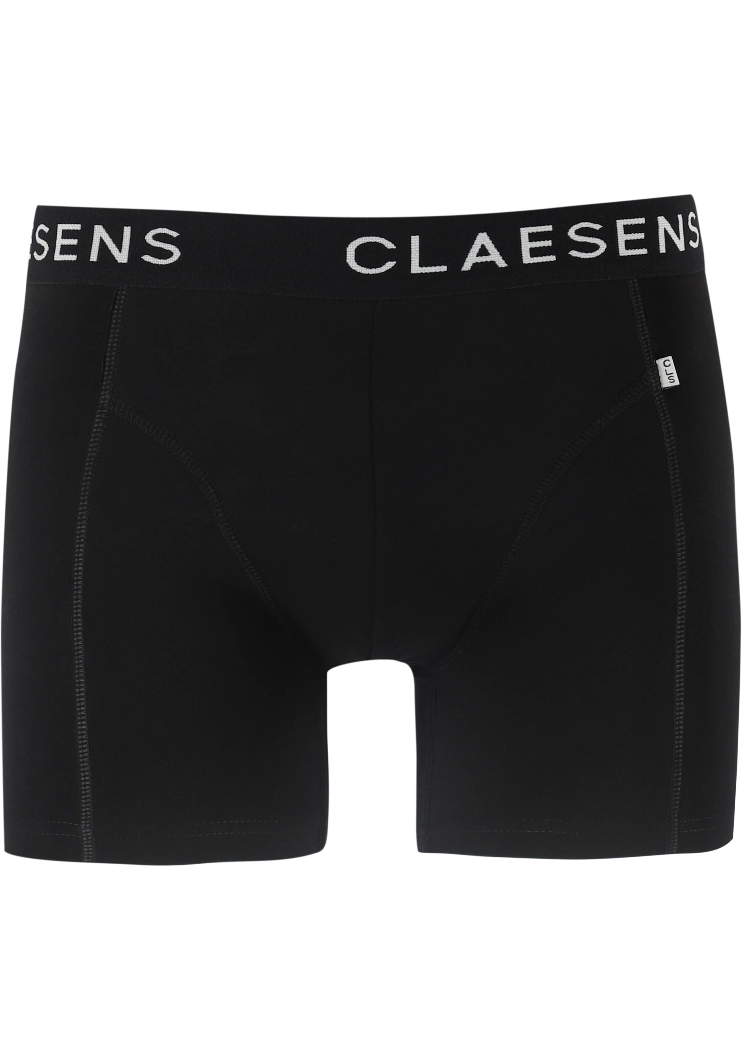 Claesen's Basics boxers (3-pack), heren boxers lang, zwart, grijs en blauw